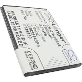 AccuCell Akku passend für ZTE Blade Q Maxi, Li3823T43P3h735350 3,8 Volt 2250mAh