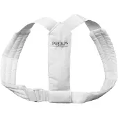 Swedish Posture 0301W3, Rücken, Unterstützung, L/XL, Baumwolle, Nylon, Weiß, Medizinisch