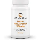Vita World GmbH Trans-resveratrol 550 mg Kapseln 60 St