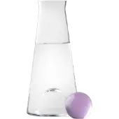 Design House Stockholm - Fia Karaffe, H 25 cm, klar / violett