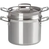 Le Creuset 3-ply Pastatopf mit Einsatz, 20 cm, 5L
