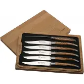 Laguiole En Aubrac Steakmesser-Set 6-teilig Olivenholz