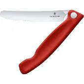Victorinox Swiss Classic Serie Tragbares Obstmesser Rot