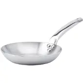 De Buyer Bratpfanne Edelstahl 3-Schicht Konstruktion Ø 20 cm Induktionsgeeignet Französische Herstellung