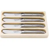 Laguiole Buttermesser 4 Stück Edelstahl