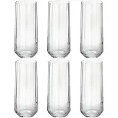 Georg Jensen Longdrinkglas Bernadotte Crystalline 450 ml (6er-Set)