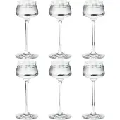 Georg Jensen Bernadotte Likörglas 4 cl 6er-Pack Klar
