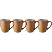 Bitz Tasse mit Henkel 30 cl 4er-Pack Wood/Ocean