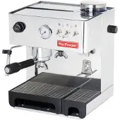 La Pavoni New Domus Bar, Espressomaschine, 2,7 l, Kaffeebohnen, Gemahlener Kaffee, Eingebautes Mahlwerk, 950 W, Edelstahl