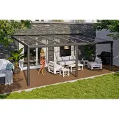 Skanholz Terrassendach "Monza", BxT: 648x307