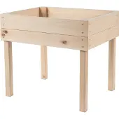Hecht International 303930108-HE Hochbeet für Kinder 50x45x45cm aus Holz