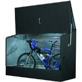 Trimetals Metallgerätehaus Fahrradbox für bis zu 3 Fahrrädern, anthrazit