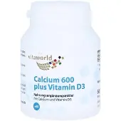 Vitaworld Calcium 600 plus Vitamin D3 Tabletten, 60 St. Tabletten