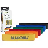 Blackroll Loop Band Set (6 Bänder) - verschiedene Widerstandsstärken für flexibles Training 1 St