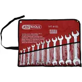 Ks Tools Doppel-Maulschlüssel-Satz, 11-tlg, 6x7-30x32 mm