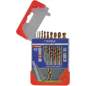 Tivoly Metal drill set FURIUS HSS Clipster PRO 10pcs Ø1-10mm