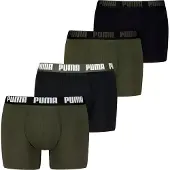 Puma Herren Boxer Shorts, 4er Pack - Basic Boxer ECOM, Cotton Stretch, Everyday