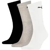 Puma Socken - 3er-Pack - Sport - Weiß/Grau Meliert/Schwarz - - 43/46 - Socken