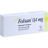 TEOFARMA Folsan 0,4 mg Tabletten 100 St