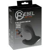 Rebel RC - Akku, Funk steuerbarer aufblasbarer Analvibrator (schwarz)