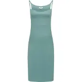 Ragwear Sommerkleid "Sommerkleid Saturia", Damen, Gr. M, N-Gr, blau (aqua), Obermaterial: 48% Viskose CV. 47% Polyester PES. 5% Elasthan EL., Kleider Sommerkleid