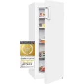 Exquisit Gefrierschrank GS231-NF-H-040D weiss | 161 l Nutzinhalt | NoFrost | Umluftkühlung | LED-Anzeige | Wechselbarer Türanschlag