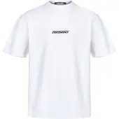 Trueprodigy Oversize-Shirt "Eden F Logo Print Oversized Rundhals"