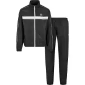 Sergio Tacchini bequeme Herren Hose Schwarz