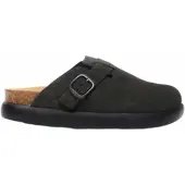 Scholl Clog Fae Chunky Suede Q Damen Dark Grey-Schuhgröße 41