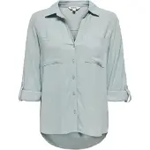 ONLY Bluse in Hellblau - L