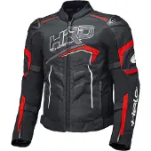 Held Safer SRX Motorrad Textiljacke, schwarz/weiß/rot, M