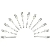 Solex 12-tlg. Kinder-/Dessertgabel-Set »Maya« Edelstahl silber
