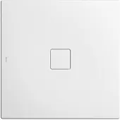 Kaldewei CONOFLAT Duschfläche, alpinweiß, quadratisch 1200x1200 mm, bodengleich, 32 mm Randhöhe, 23 mm Tiefe