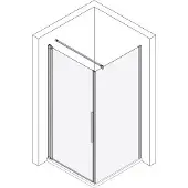 Koralle Pendeltür einteilig myDay TPWA links 70 655-675x2000mm