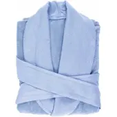Abyss & Habidecor Bademantel Amigo Powder Blue-XXL