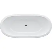 Laufen Alessi vrijstaand bad 182,8x86,8x46cm glans wit sentec