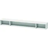 Duravit L-Cube Regalelement horizontal, 3 Fächer, 140x1000x120mm, LC120108585, Farbe: Weiß Hochglanz Lack