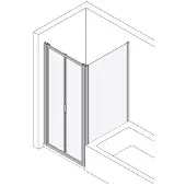 Koralle Falttür myDay FT2 80 765-805x2000mm