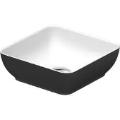 Duravit Aufsatzwaschtisch DuroCast + Sivida 30x30cm, I.Fa w m, Auß.Fa dunkelgr. ma