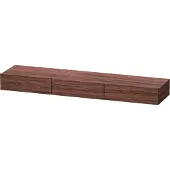 Duravit Schubkastenablage DURASTYLE 440x1800x150mm nussbaum dunkel