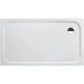 Laufen Duschwanne Platina Stahl inkl.Schallschutz 1400x800x25mm weiß, H2150060000401 H2150060000401