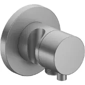 Keuco Umstellventil IXMO UP f 2 Verbr Ros rund Aluminium-finish