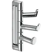 Pom D'or Micra WandHaken Dreifach Micra Chrom 1x9x14cm, chrom, 473003002 WJP047A3003001