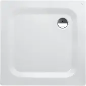 Laufen Duschwanne Platina Stahl inkl.Schallschutz 1000x1000x25mm weiß, H2150040000401 H2150040000401