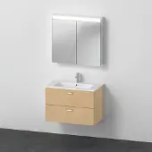 Duravit XB0076030300000 Möbel-WT mit WTU und Spiegelschrank X