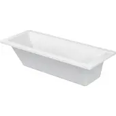 Duravit Einbauwanne D-CODE Rechteck, Mittelablauf, weiss 170 x 70 x 42 cm