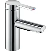Keuco PLAN blue Einhebel-Waschtischmischer 90, ohne Ablaufgarnitur, Ausladung 107mm, 53902010100, Farbe: Verchromt