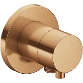 Keuco 2-Wege-Umstellventil IXMO DN 15, UP, mit Griff IXMO Comfort Rosette rund Bronze gebürstet 59556031101
