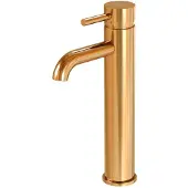 Steinberg Serie 100 Waschtischarmatur ohne Ablaufgarnitur, Ausladung 128 mm, 1001700RG, Farbe: Rose Gold