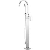 Steinberg Serie 135 Wannenarmatur, freistehend, schwenkbarer Auslauf, Ausladung 254 mm, 1351162